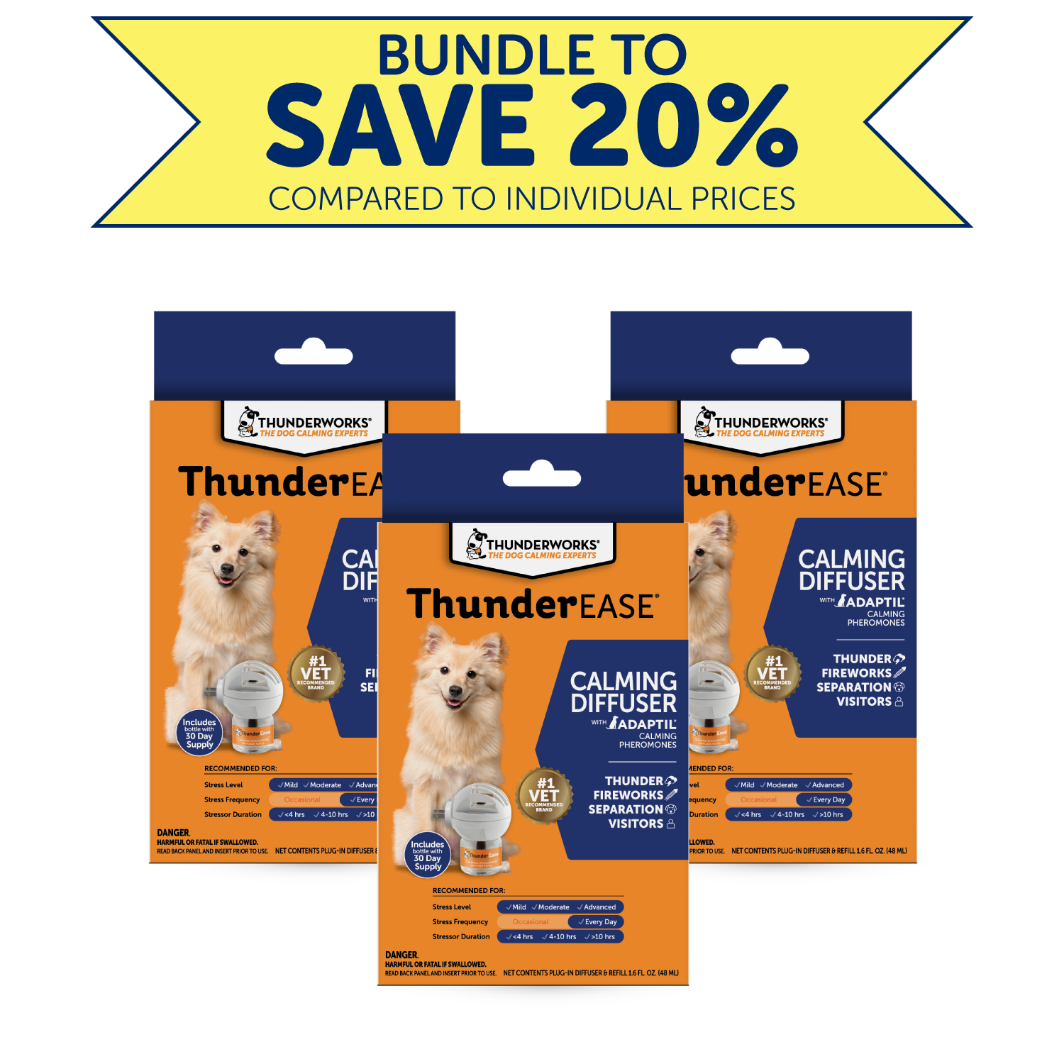 sm-image-056f0805668a5a8b328ed699 ThunderEase® Dog - Multi-Room 3-Kit Bundle